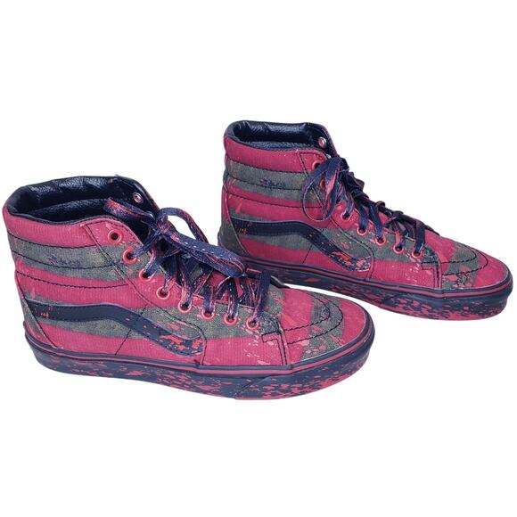 VANS A Nightmare on Elm Street Unisex Hi-Top Sneakers Size Men's 7/Women's 8.5 - Picture 5 of 15